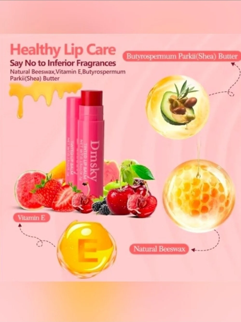 Lip Bundle- Tinted Lip Balms, Tinted Lip Oil & Tinted Lip Gloss Bundle BNIB